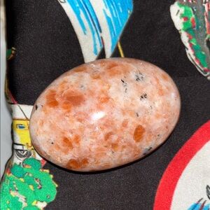 Polished Sunstone Palm Stone -